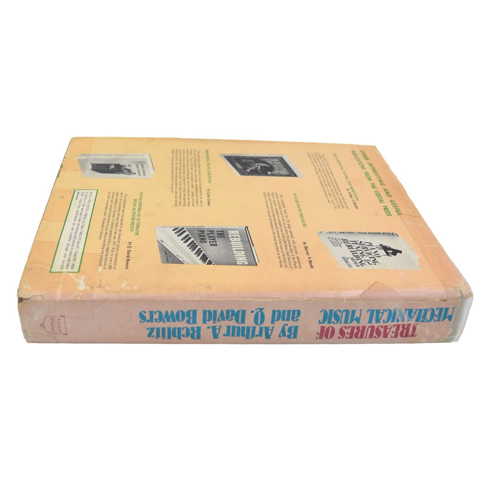 TREASURES OF MECHANICAL MUSIC A Compilation Of Hundreds 1981 Arthur Reblitz