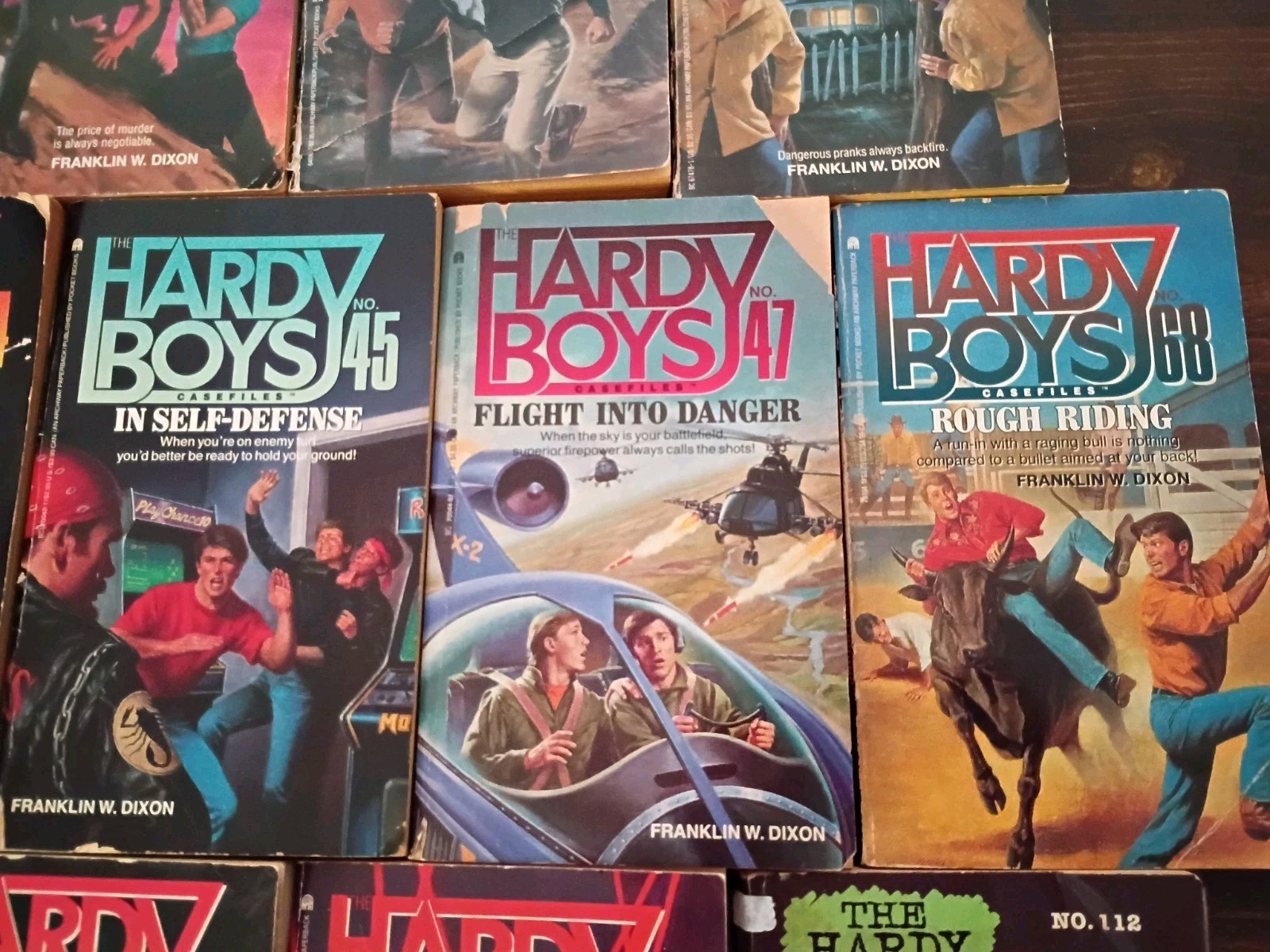 Lot Of 13 Hardy Boys Casefiles