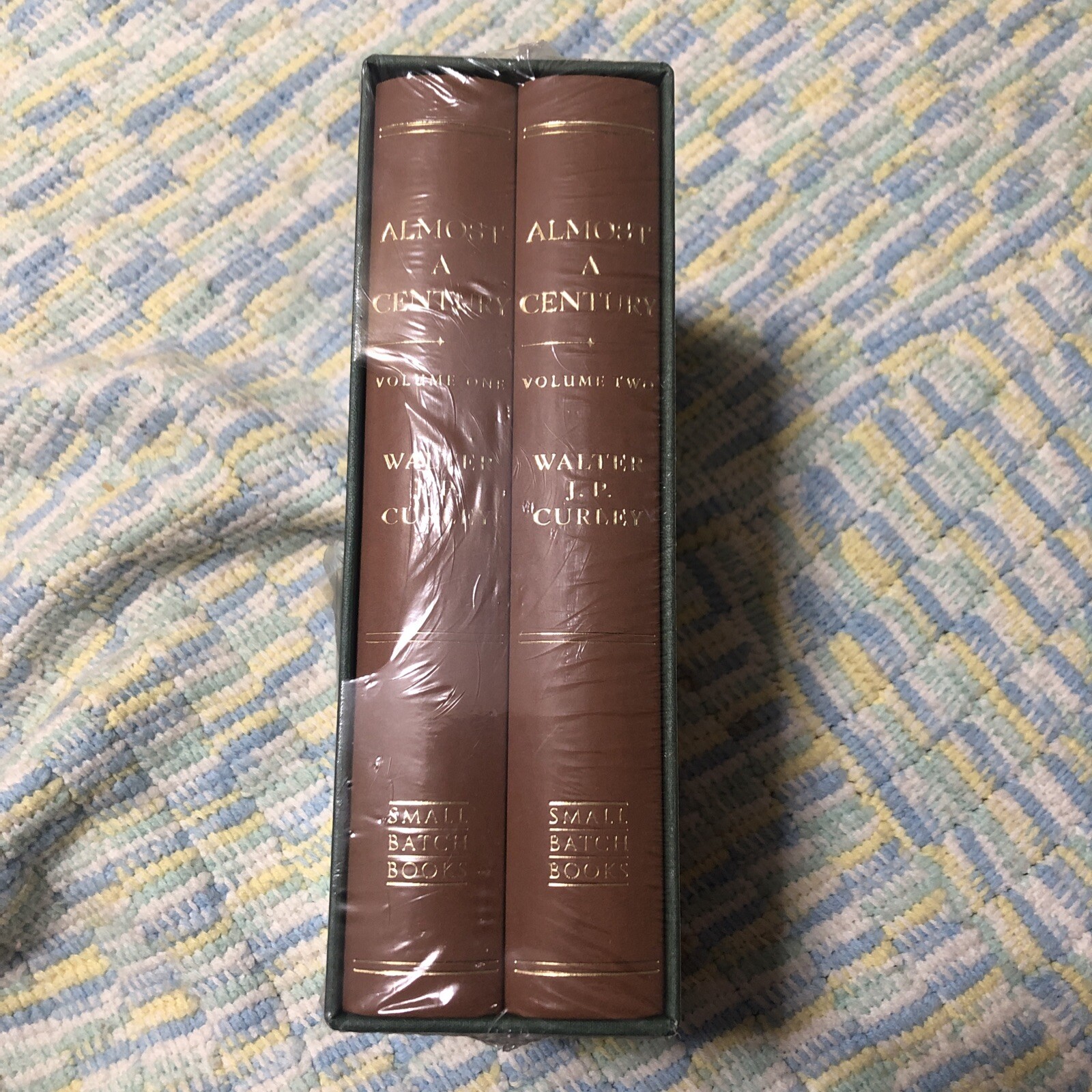 Almost A Century Walter J. P. Curley (Hardcover) Rare Small Batch Books New Rare