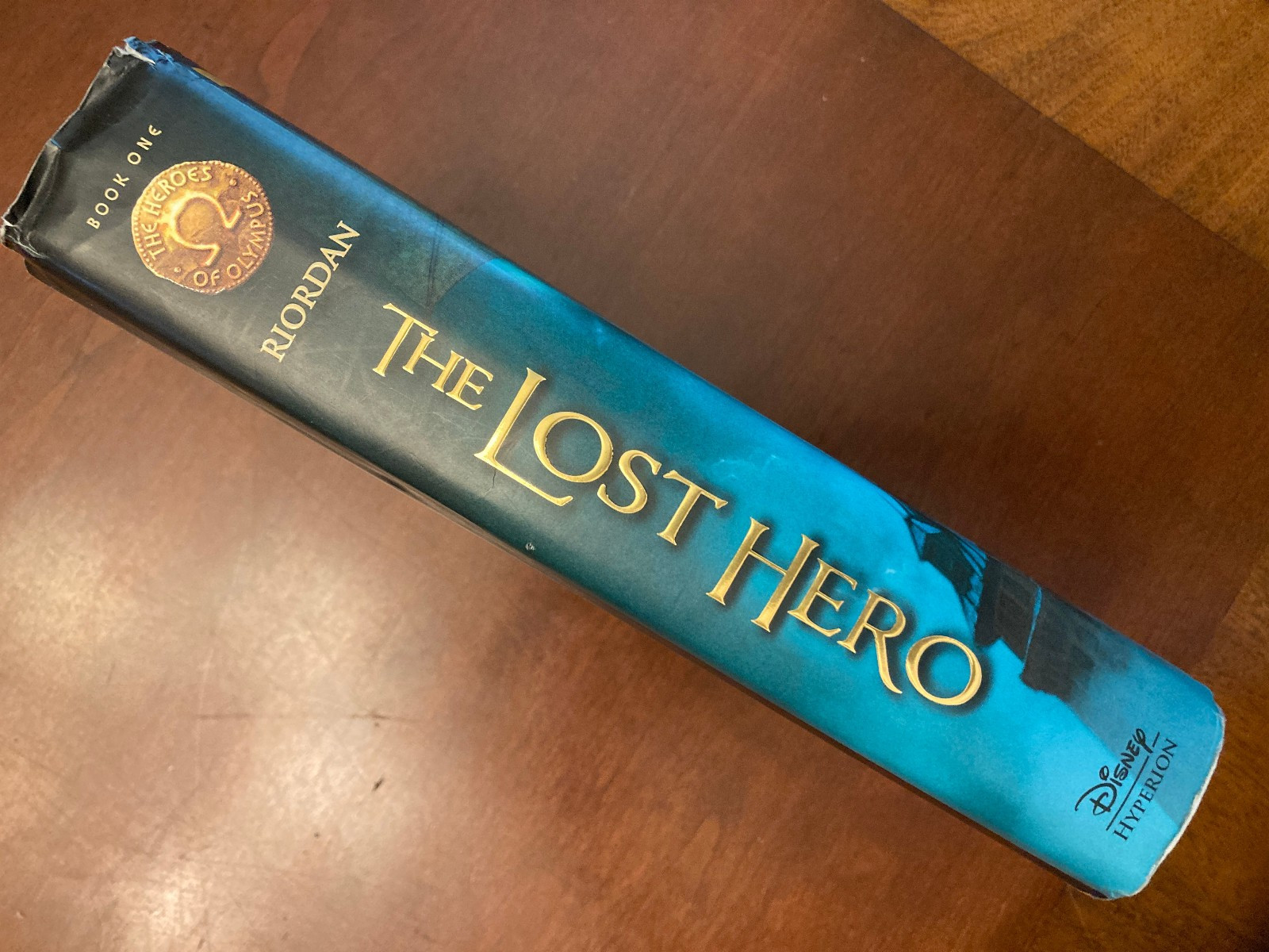 The Lost Hero Rick Riordan Signed Autographed First Edition Hardcover BN