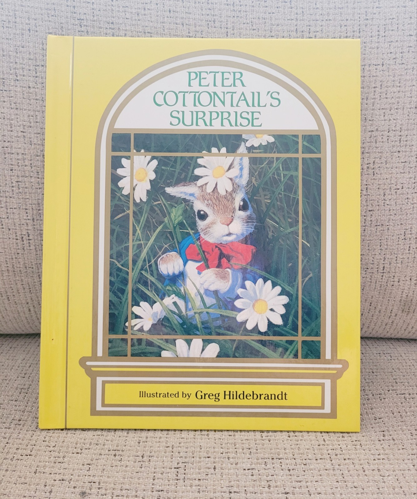 Peter Cottontail’s Surprise Hardcover 1985 Greg Hildebrandt Illustrated Like New