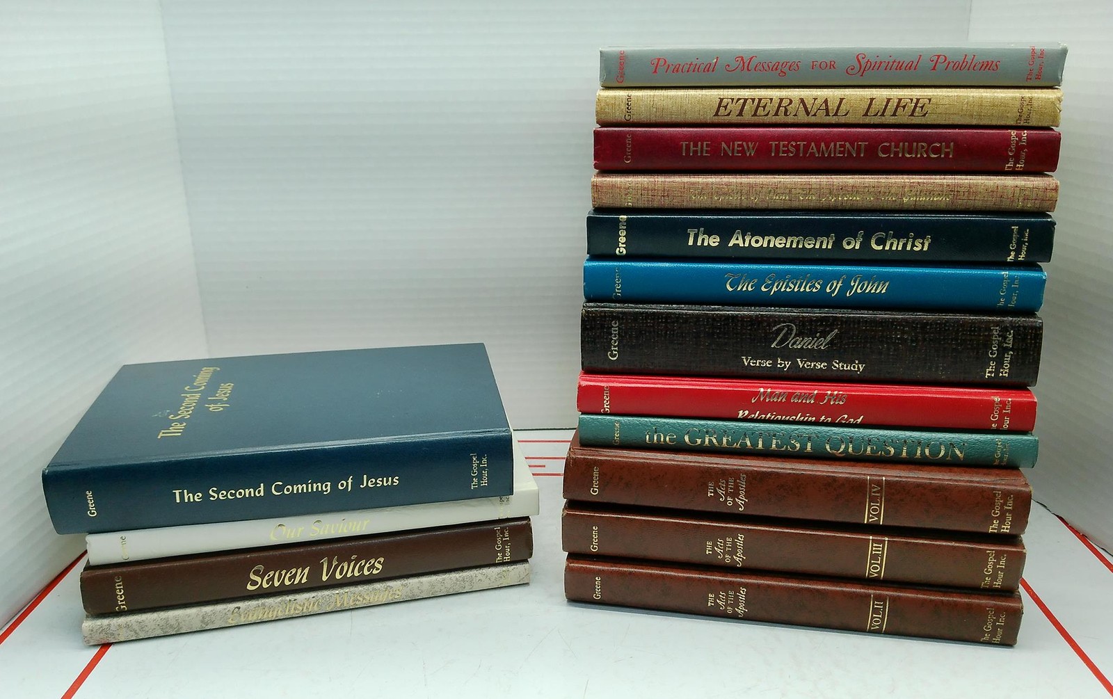 Oliver B Greene Gossip Hour Books 16 pc Set