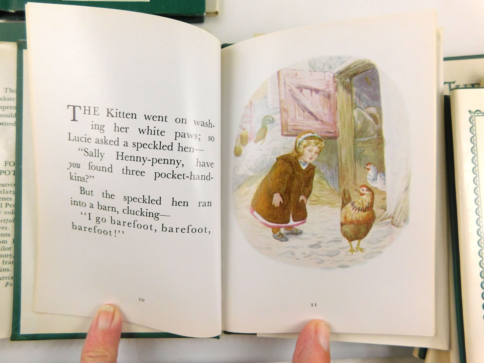 Peter Rabbit Library Editions, Beatrix Potter, Books 1 – 6 Hardcover Warne 1976