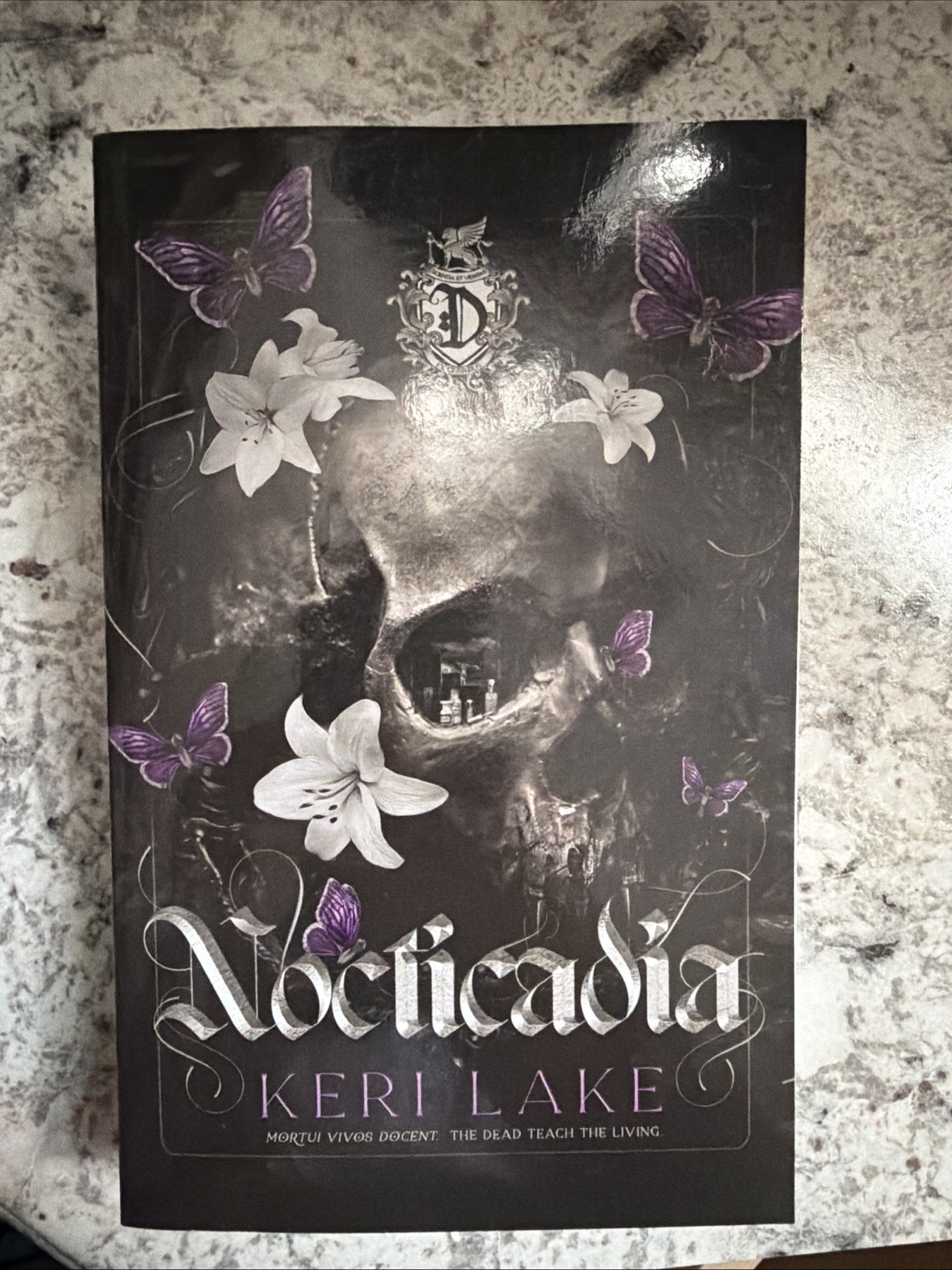 Nocticadia by Keri Lake, Gothic Dark Romance Booktok, OOP Paperback