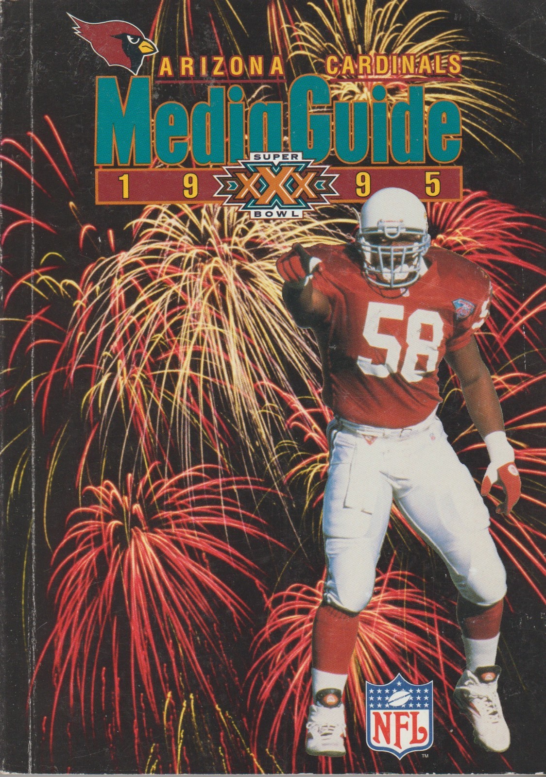*ARIZONA CARDINALS* 1995 MEDIA GUIDE 328 PAGES