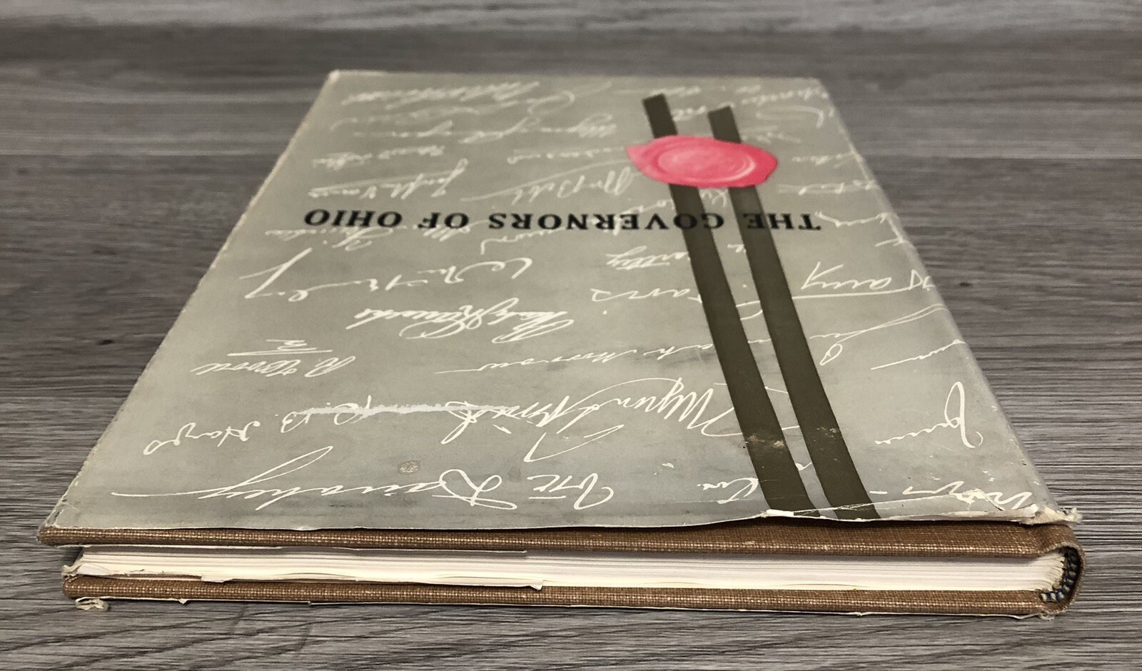 The Governors Of Ohio With Their Portraits Historical Society 1954 HCDJ Book