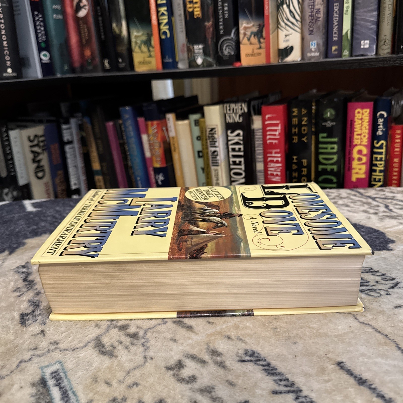 Lonesome Dove – Larry McMurtry (1985, Hardcover) First Edition/Late, ROUGH Cond.