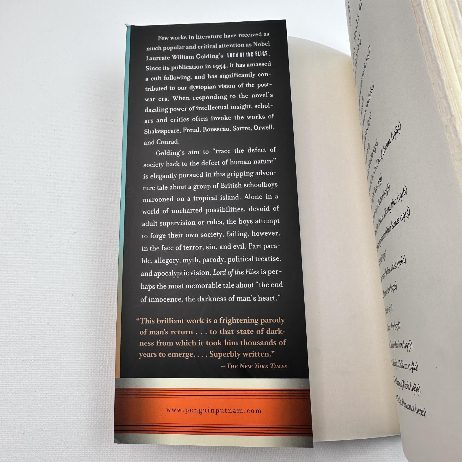 Lord of the Flies by William Golding – Penguin Great Books of the 20th Century