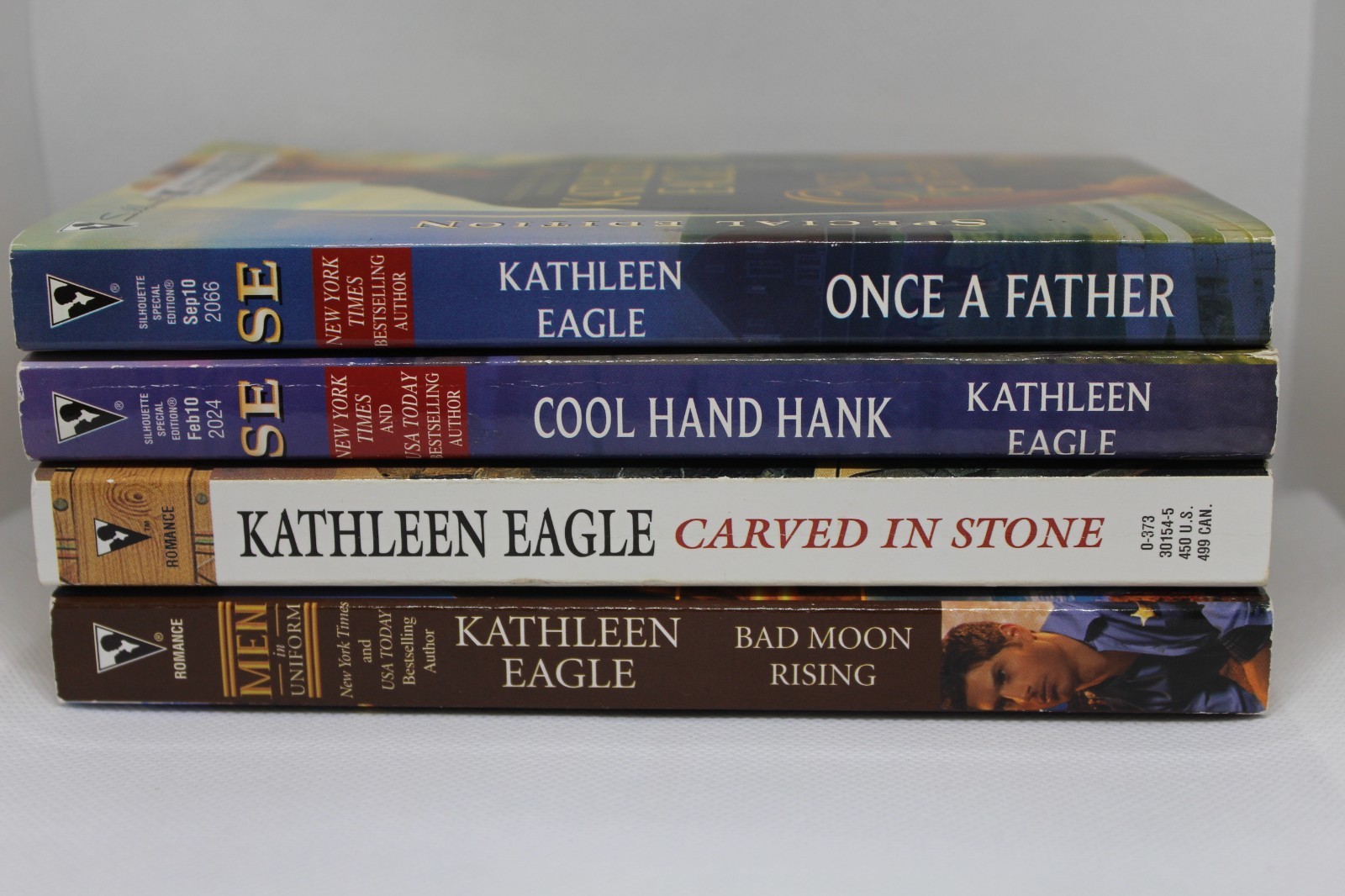 Kathleen Eagle Lot of 4 PBs Contemporary Native American Harlequin USED VG
