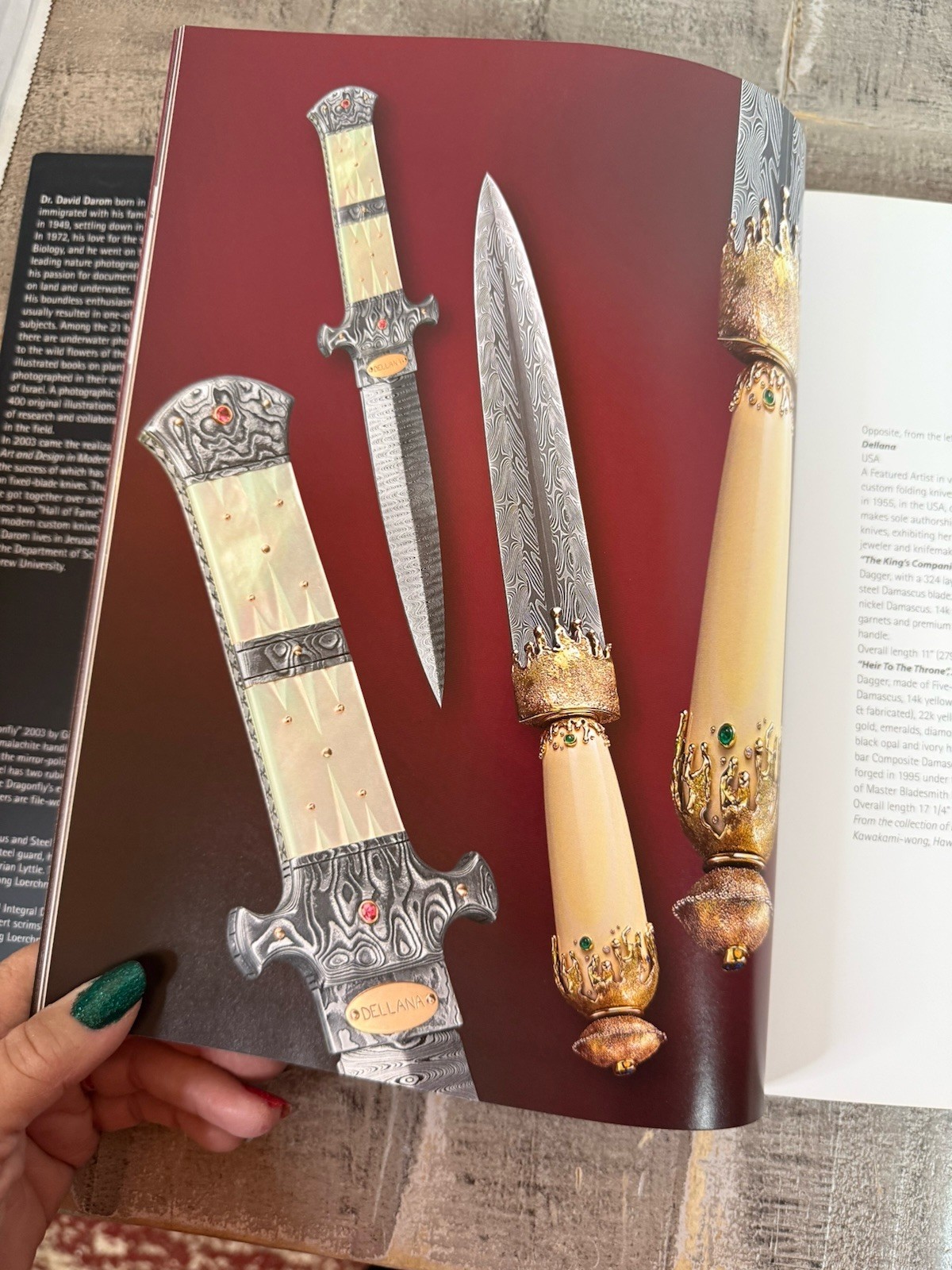Custom Fixed-Blade Knives by David Darom (2008, Hardcover)