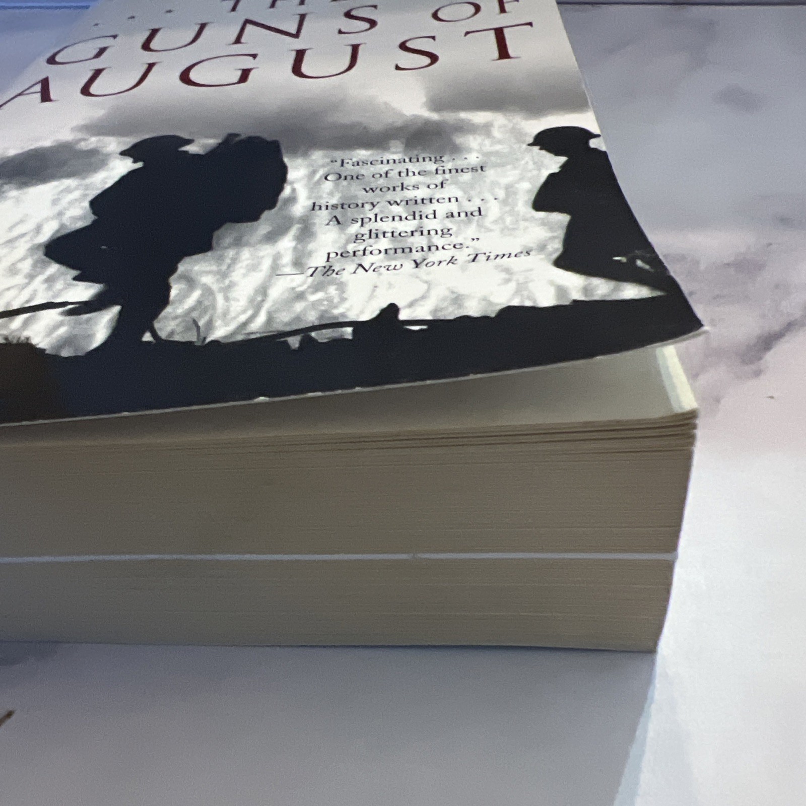 The Guns of August by Barbara W. Tuchman (1994, PB, First Ed Thus/Later Print)
