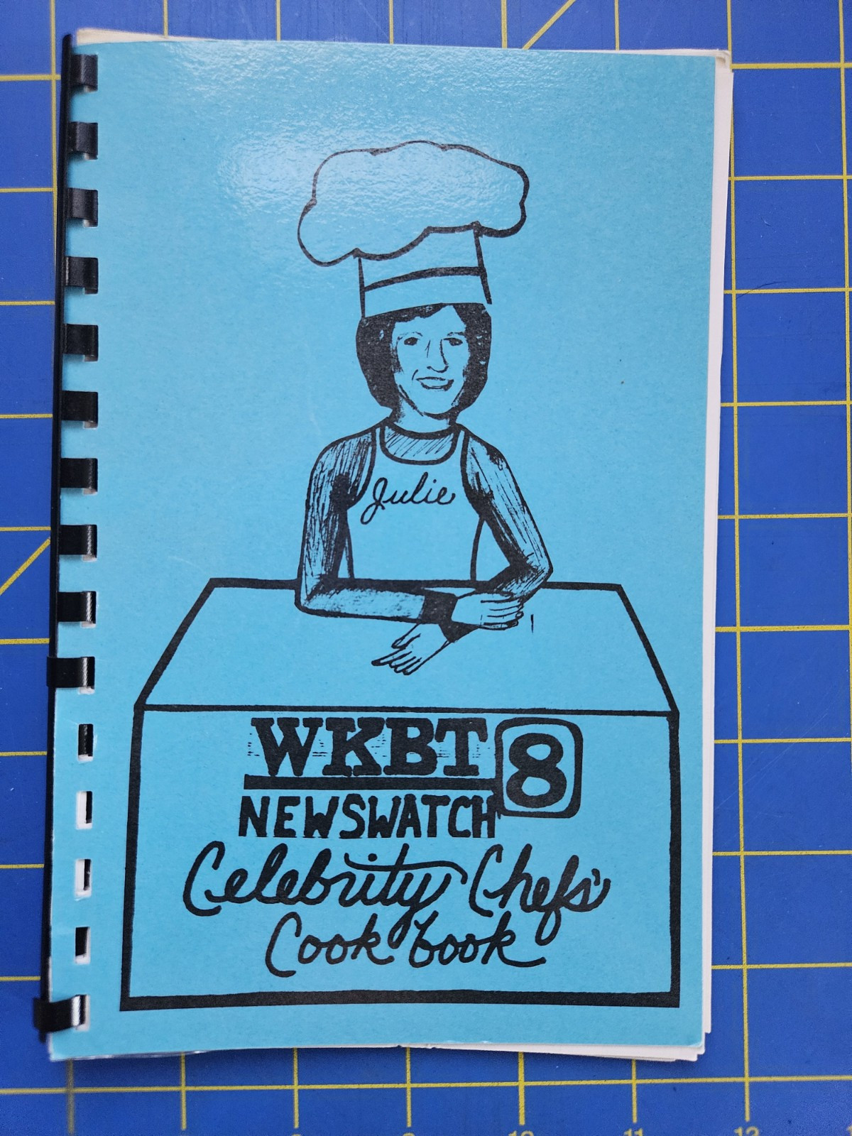 WKBT 8 Newswatch Celebrity Chefs Cookbook 56 Pages Spiral Lacrosse WI Wisconsin