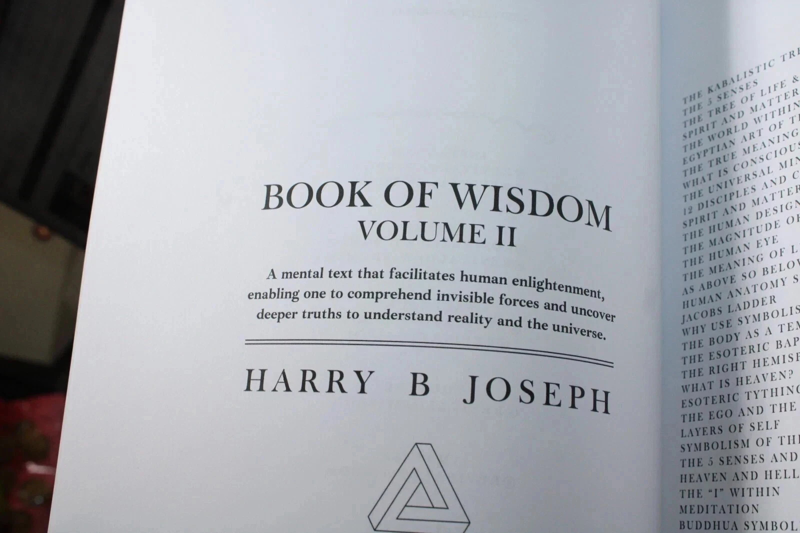 Book of Wisdom Volumes 1 & 2 by Harry B. Joseph & HUMAN HEALTH GUIDE 3 book set