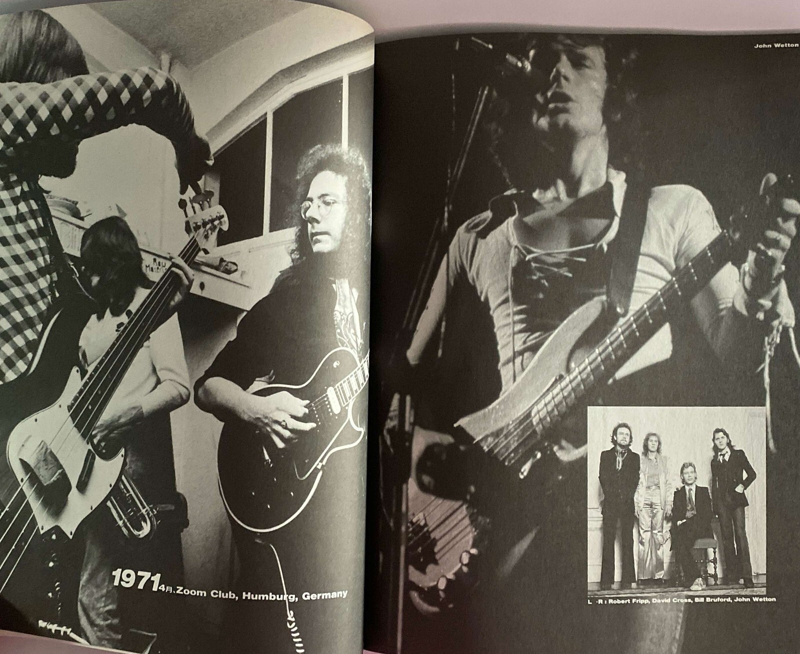 King Crimson – Beat Fripp Levin Marquee RARE Japan BOOK 124 pages – IN JAPANESE!
