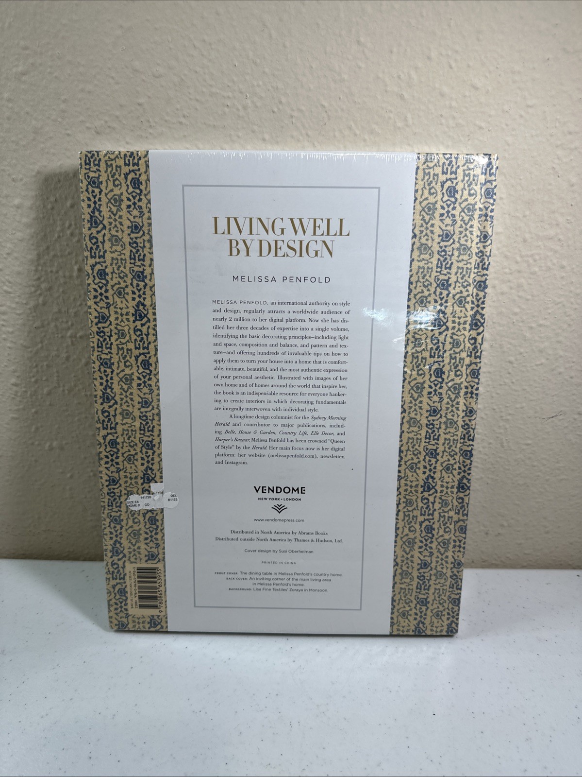 Living Well by Design: Melissa – Hardcover, by Penfold Melissa – New Sealed