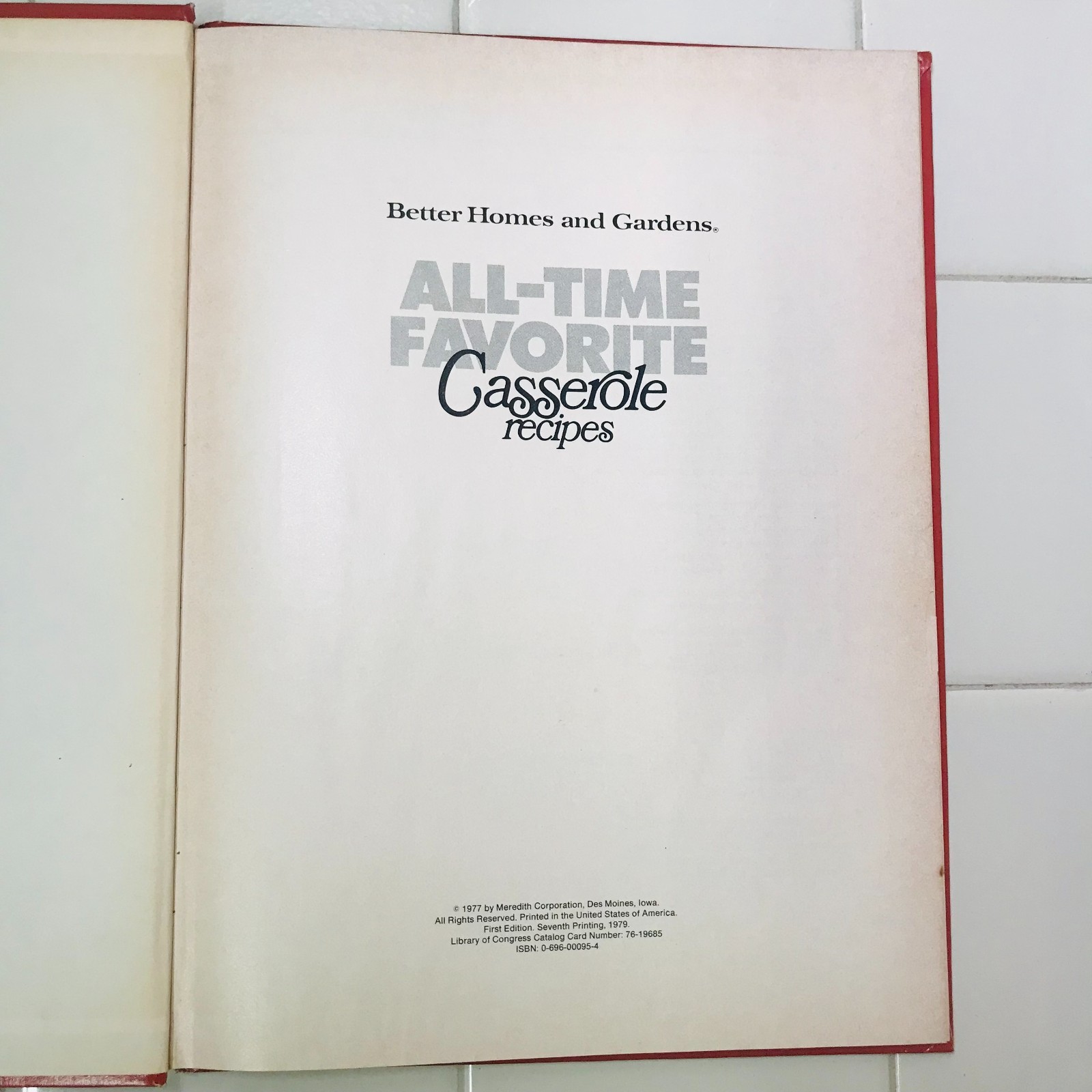Vintage 1970s Better Homes & Gardens Recipe Cookbooks HC – Lot of 6