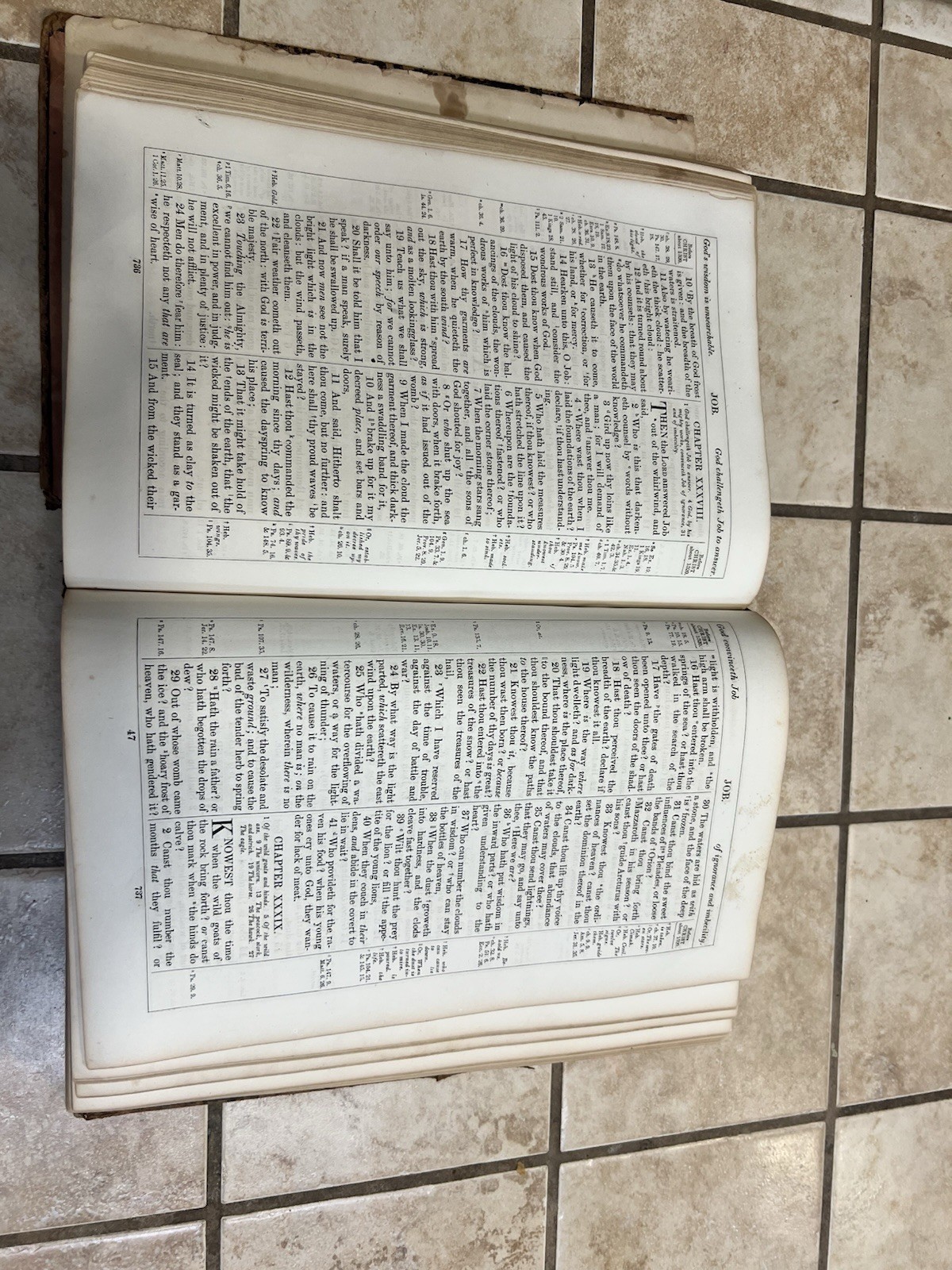 Holy Bible 1867 Old And New Testiment Leather