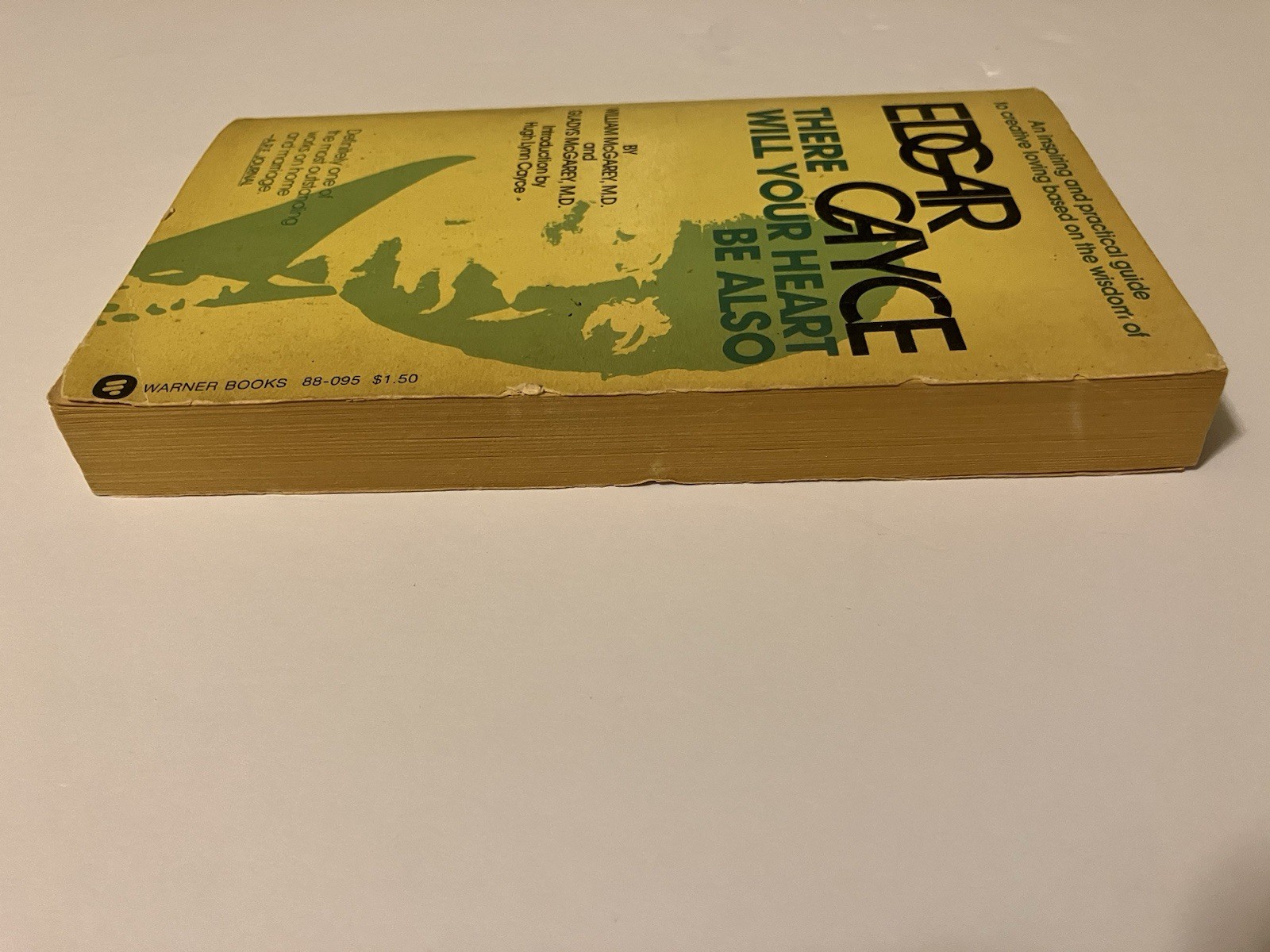 THERE WILL YOUR HEART BE ALSO CAYCE MCGAREY PB 1976 1ST WARNER CREATIVE LOVING