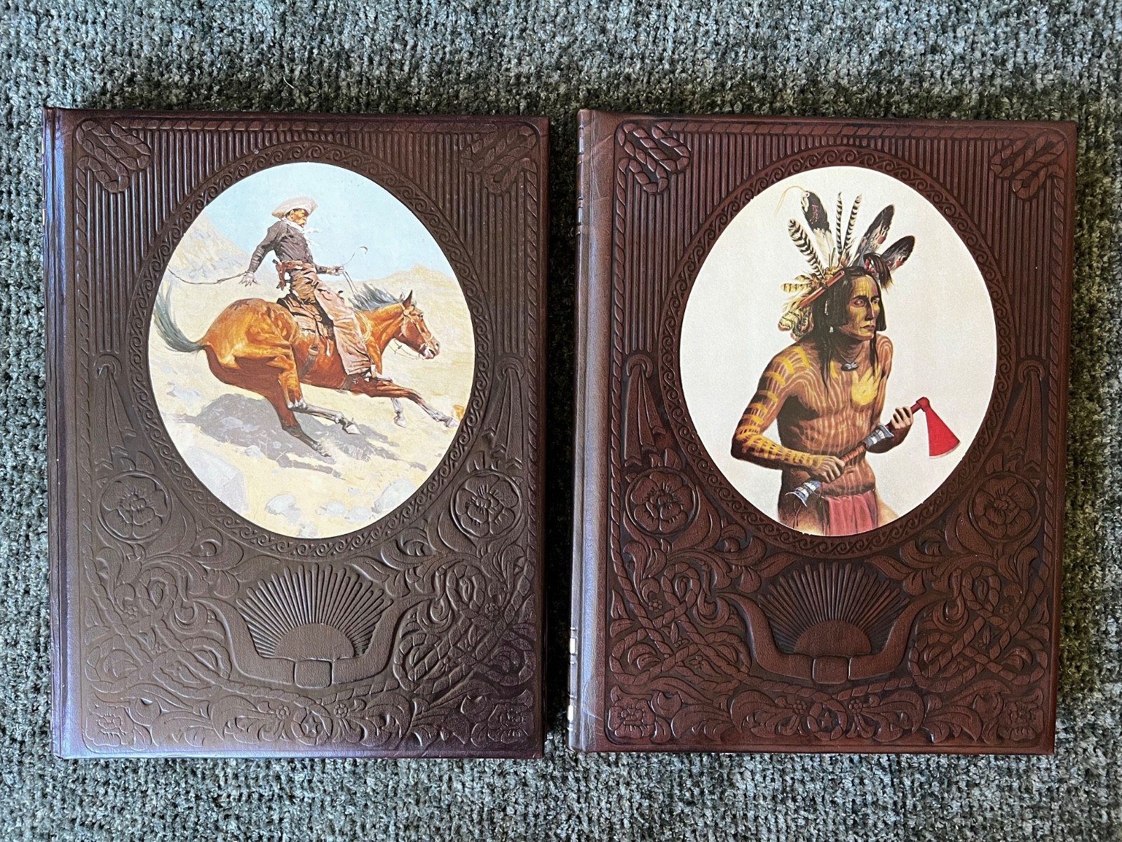 COMPLETE SET OF 26- Time Life The Old West Leatherette Hardcover (no index)