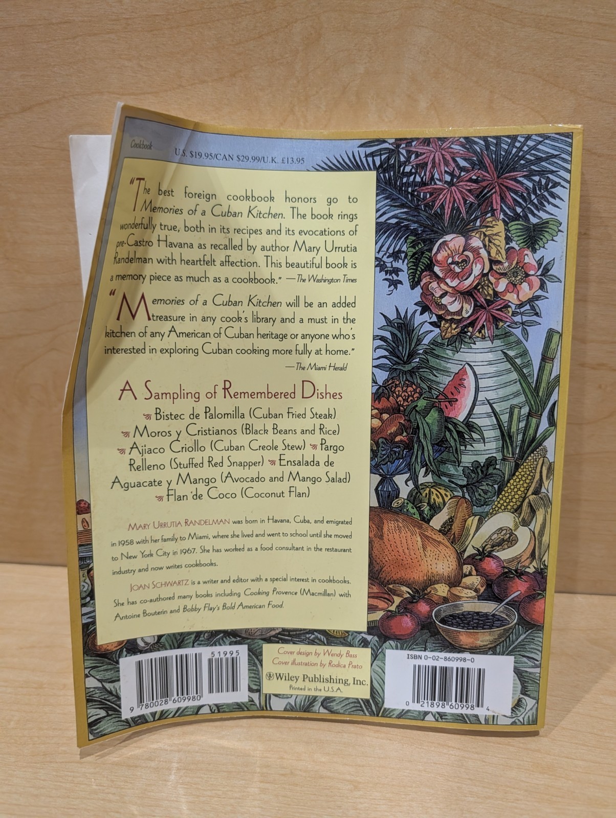 Wiley Memories of a Cuban Kitchen by Mary Urrutia Randelman (Trade Paperback, C…