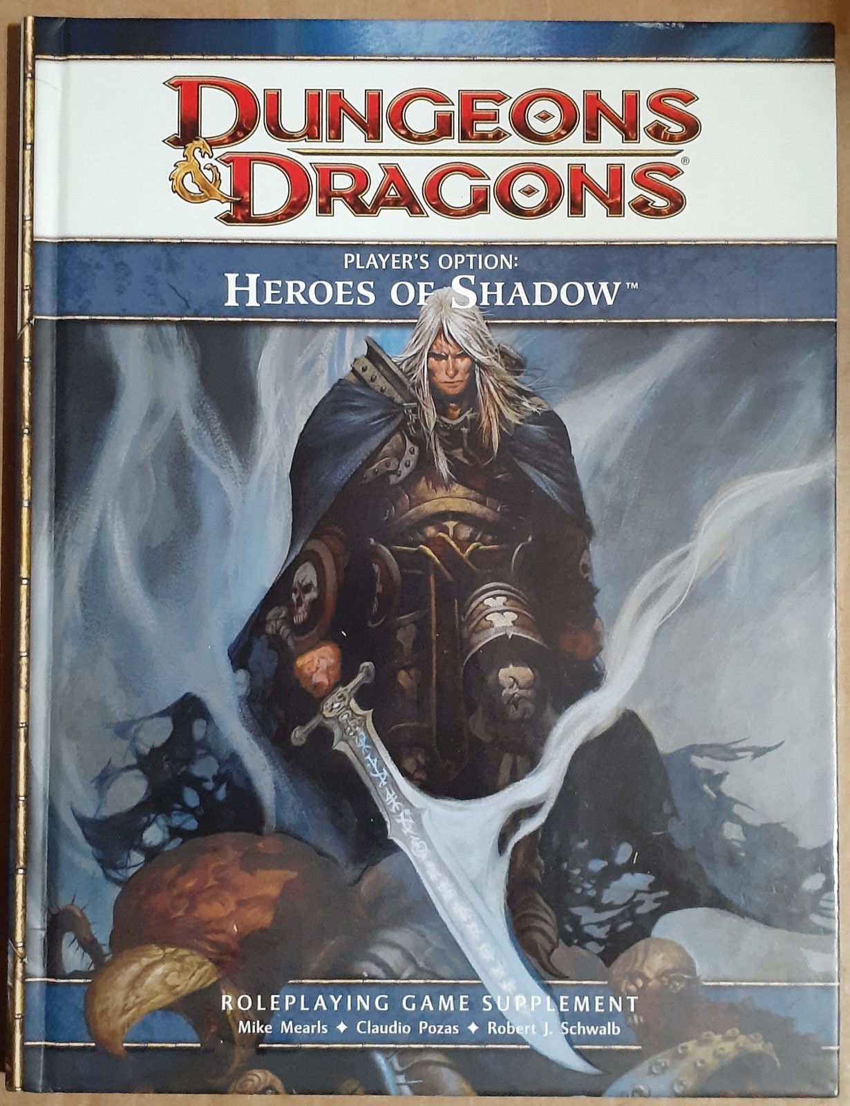 Heroes of the shadow – Dungeons & Dragons D&D 4 – Wizards of the Coast Rulebook