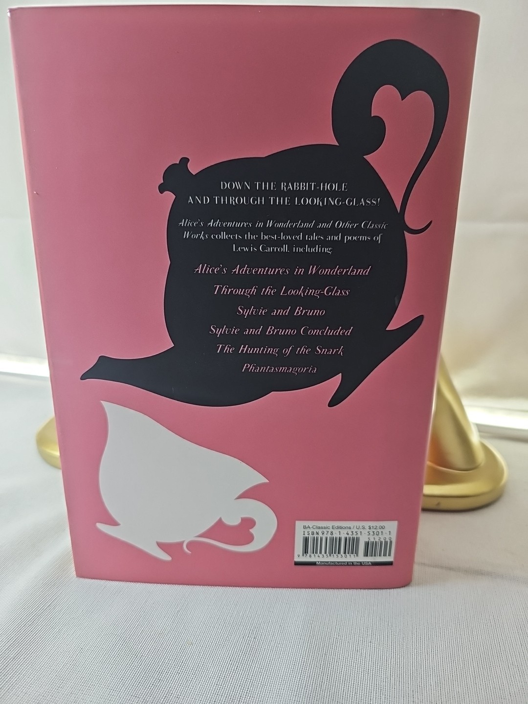 Alice’s Adventures in Wonderland and Other Classic Works – Hardcover – Excellent