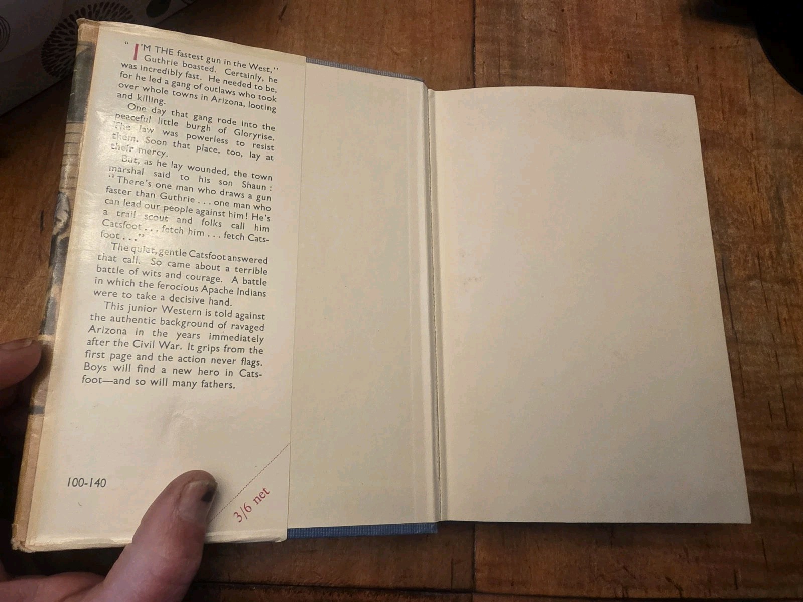 Gun Town Marshall 1960 by John Robb Western Adventure Vintage Book