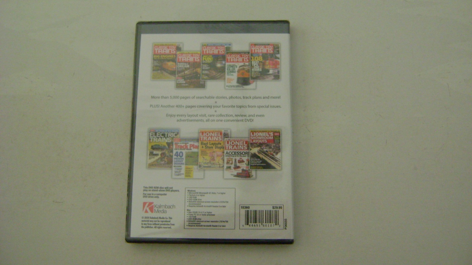 CLASSIC TOY TRAINS 5 YEAR COLLECTION DVD