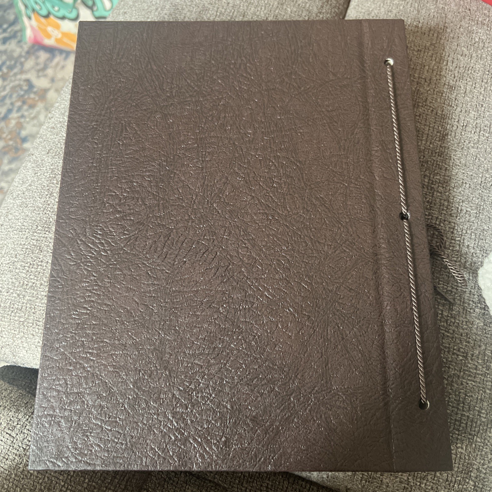 Leaves of Gold Hardcover Faux Leather Bound Book