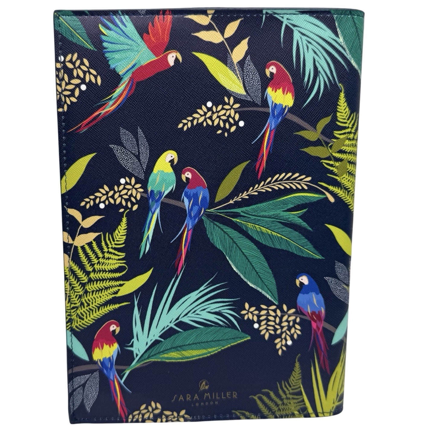 Brand New Sara Miller London Designed Fabric Journal Tropical Parrots 160 Pages