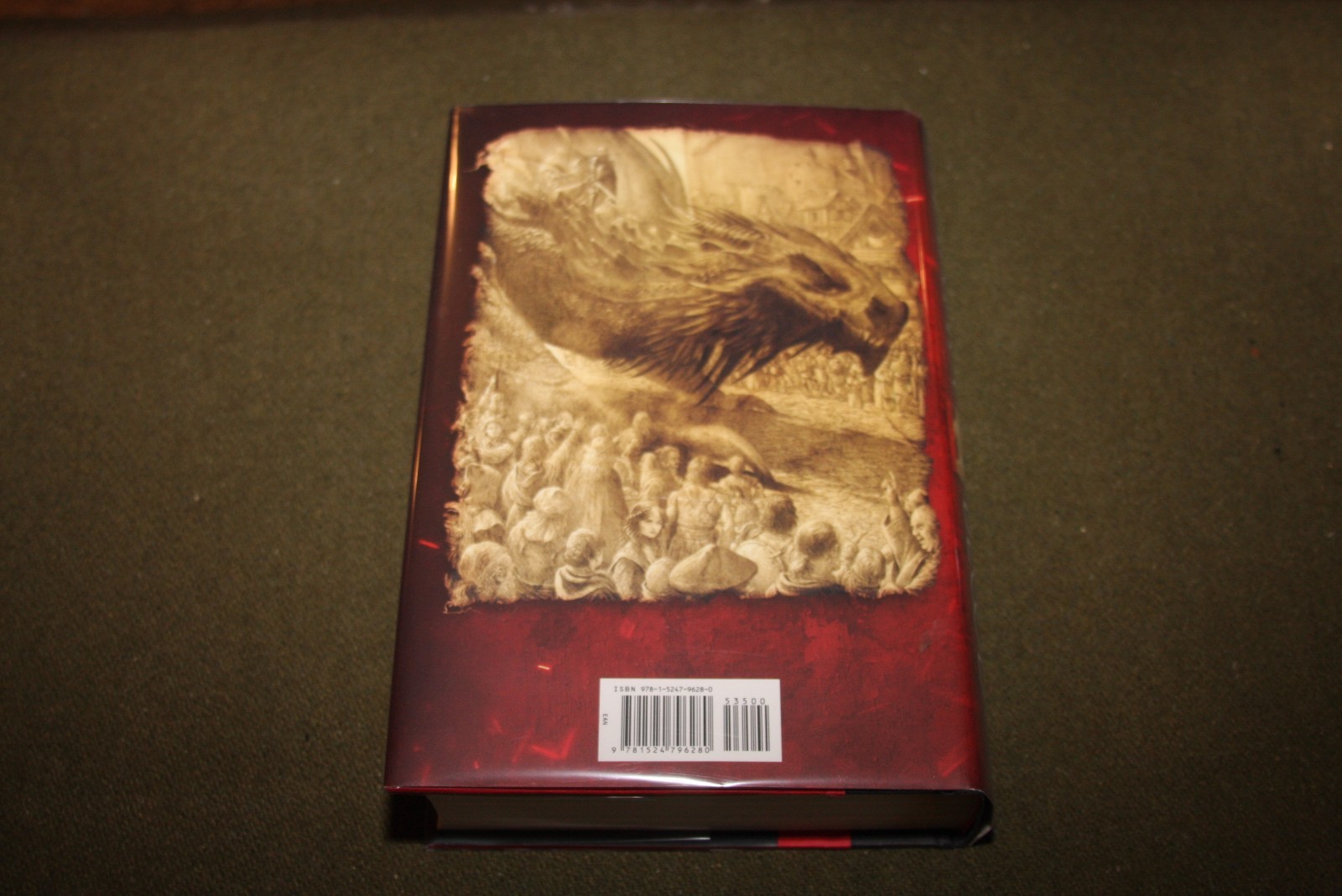 Fire & Blood by George R. R. Martin 2018 HC 1st Edition/1st Printing