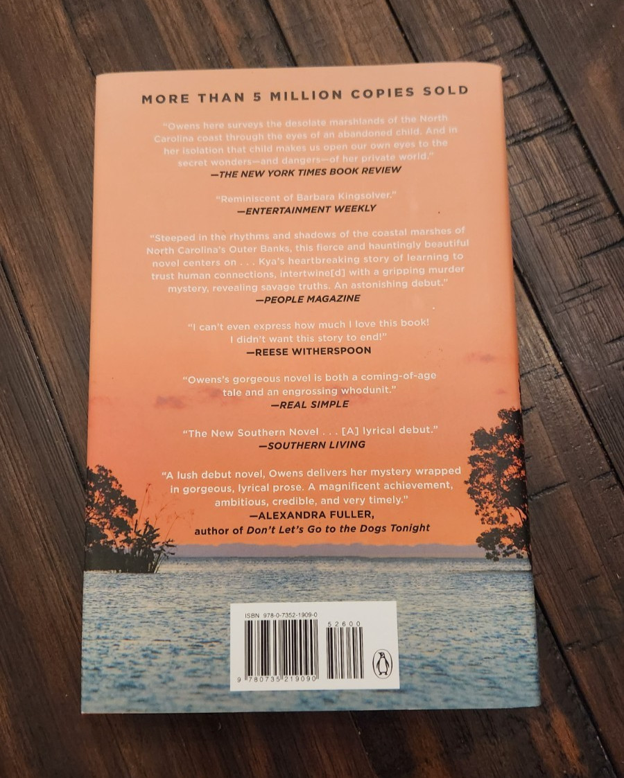 Where the Crawdads Sing: Reese’s Book Club by Delia Owens (2018, Hardcover)