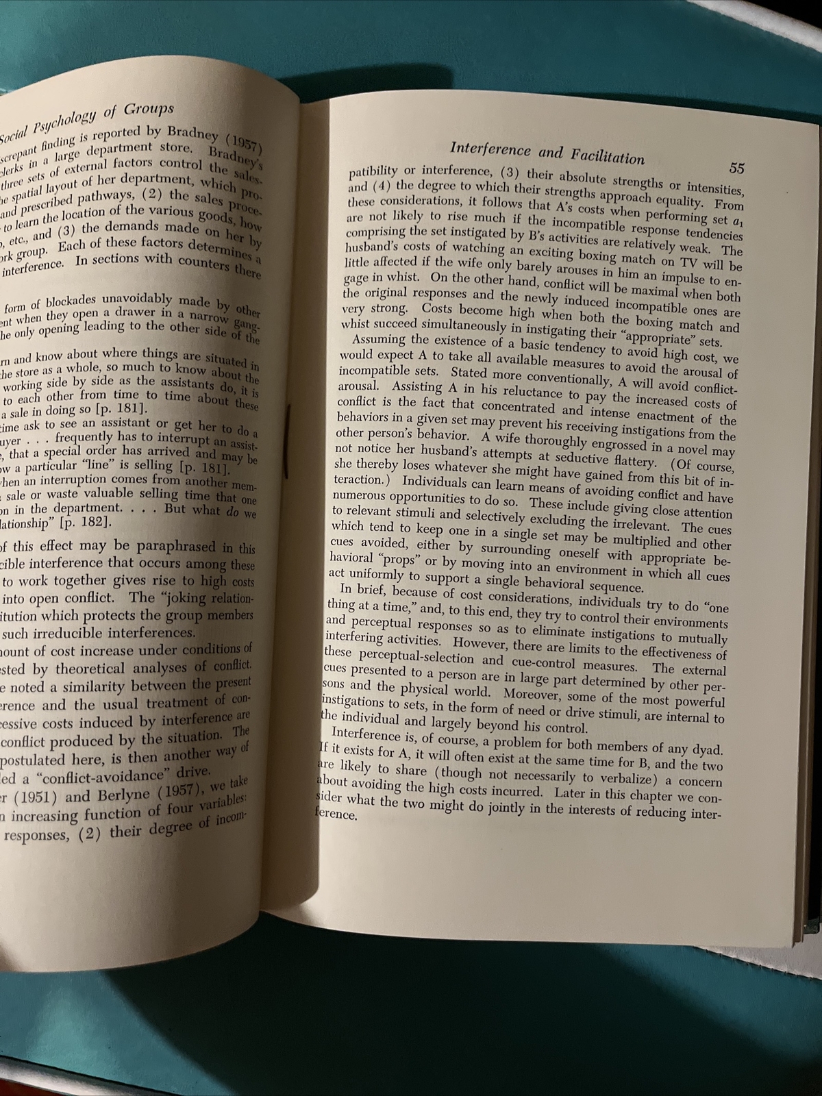 SOCIAL PSYCHOLOGY OF GROUPS By John W. Thibaut & Harold H. Kelley RARE 2nd print