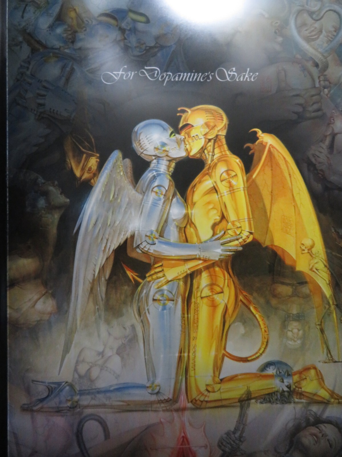 SORAYAMA THE GYNOIDS LUVTRONIX METALLIC HARDCOVER SIGNED TREVILLE 2023
