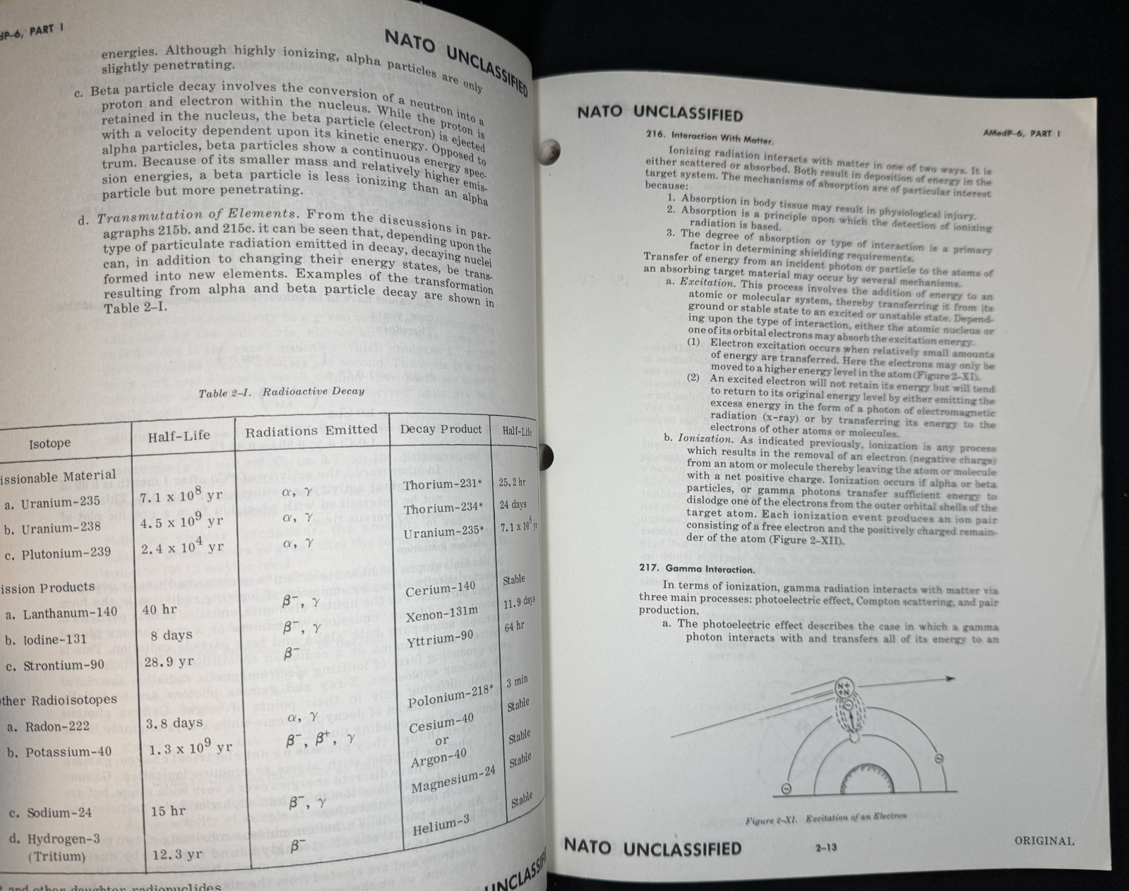 NATO Handbook on the Medical Aspects of NBC Defensive Operations AMedP-6 1973 PB
