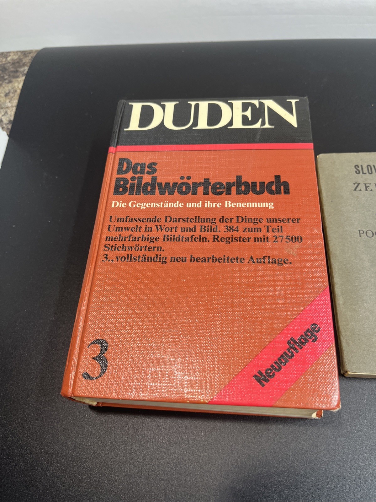 Lot of 3 Foreign Language Dictionaries 1904,1943,1977 War Dept Tech Manual