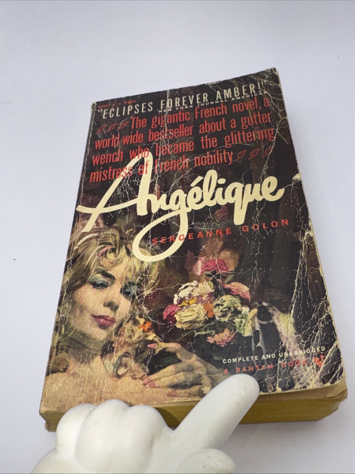 Angelique book 1 by Sergeanne Golon paperback 1960 pub.