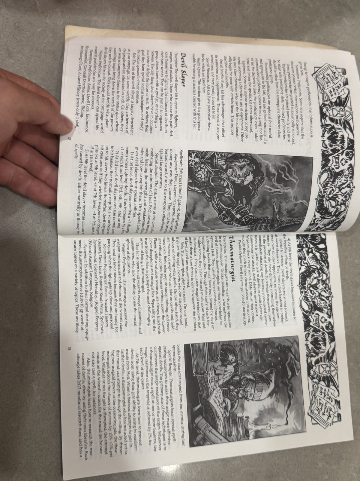 GUIDE TO HELL EXC Original Devils Asmodeus AD&D 2nd Ed TSR Silver Anniversary