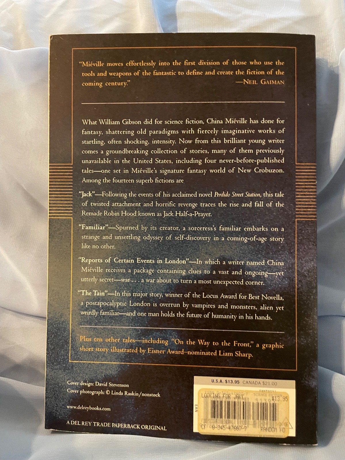 Looking for Jake : Stories by China Miéville (2005, Trade Paperback)