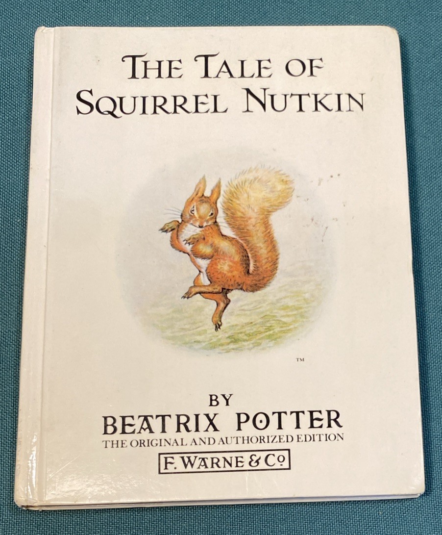 BEATRIX POTTER HARDBACKS ~ F. Warne & Co. ~ Small Matching Set 1-4 PETER RABBIT