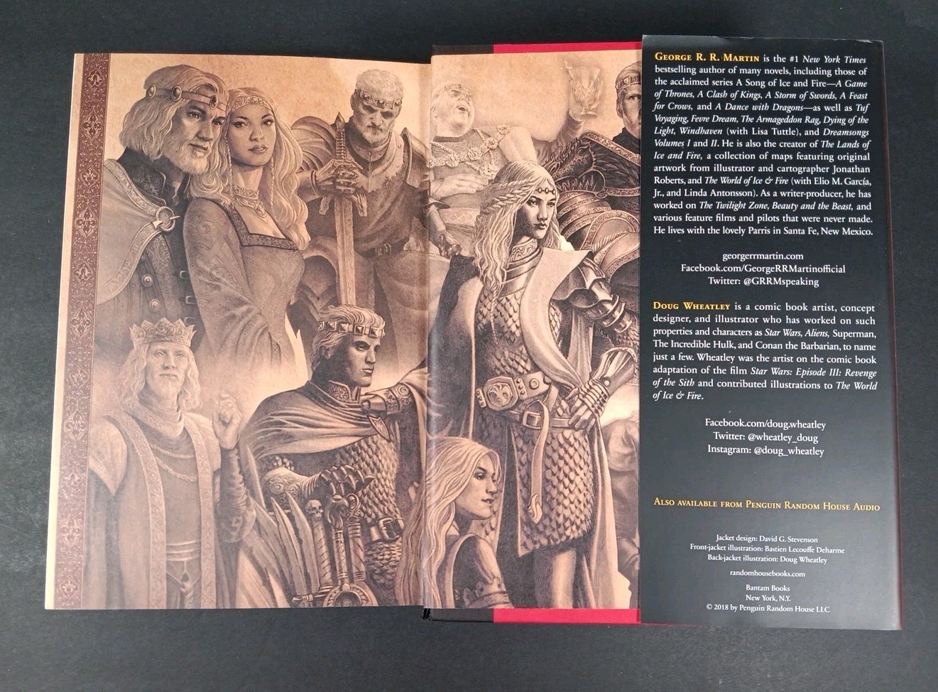 HC 1ST Fire & Blood 300 Years Before A Game of Thrones George R.R. Martin