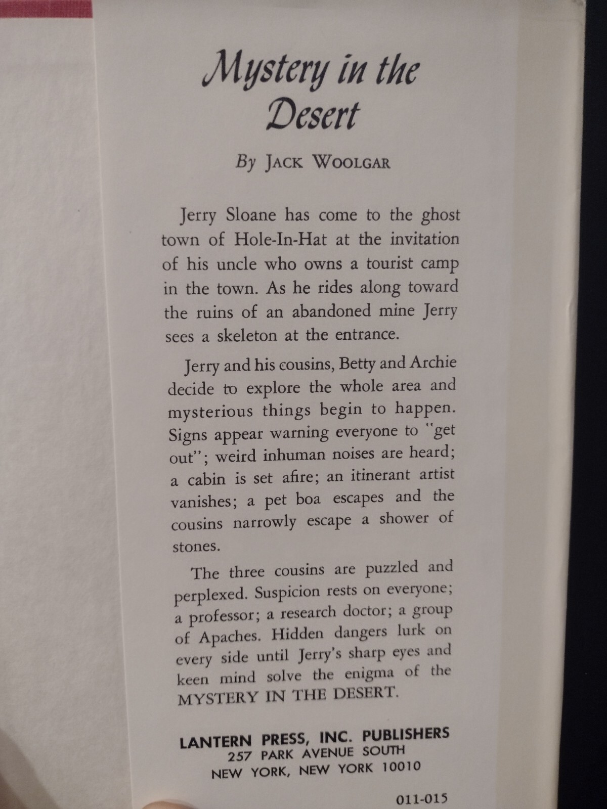 Carl Henry Rathjen Smoke River Mystery HC With DJ 1968 Lantern Press Excellent