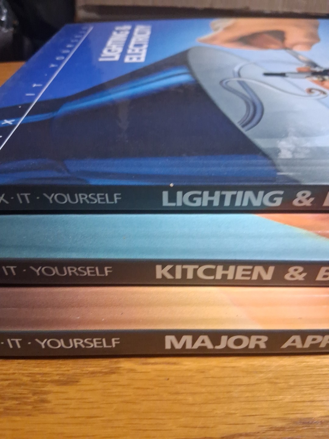 Fix-It-Yourself Lot Of 3 Books by Time-Life Books (Hardcover) 1987