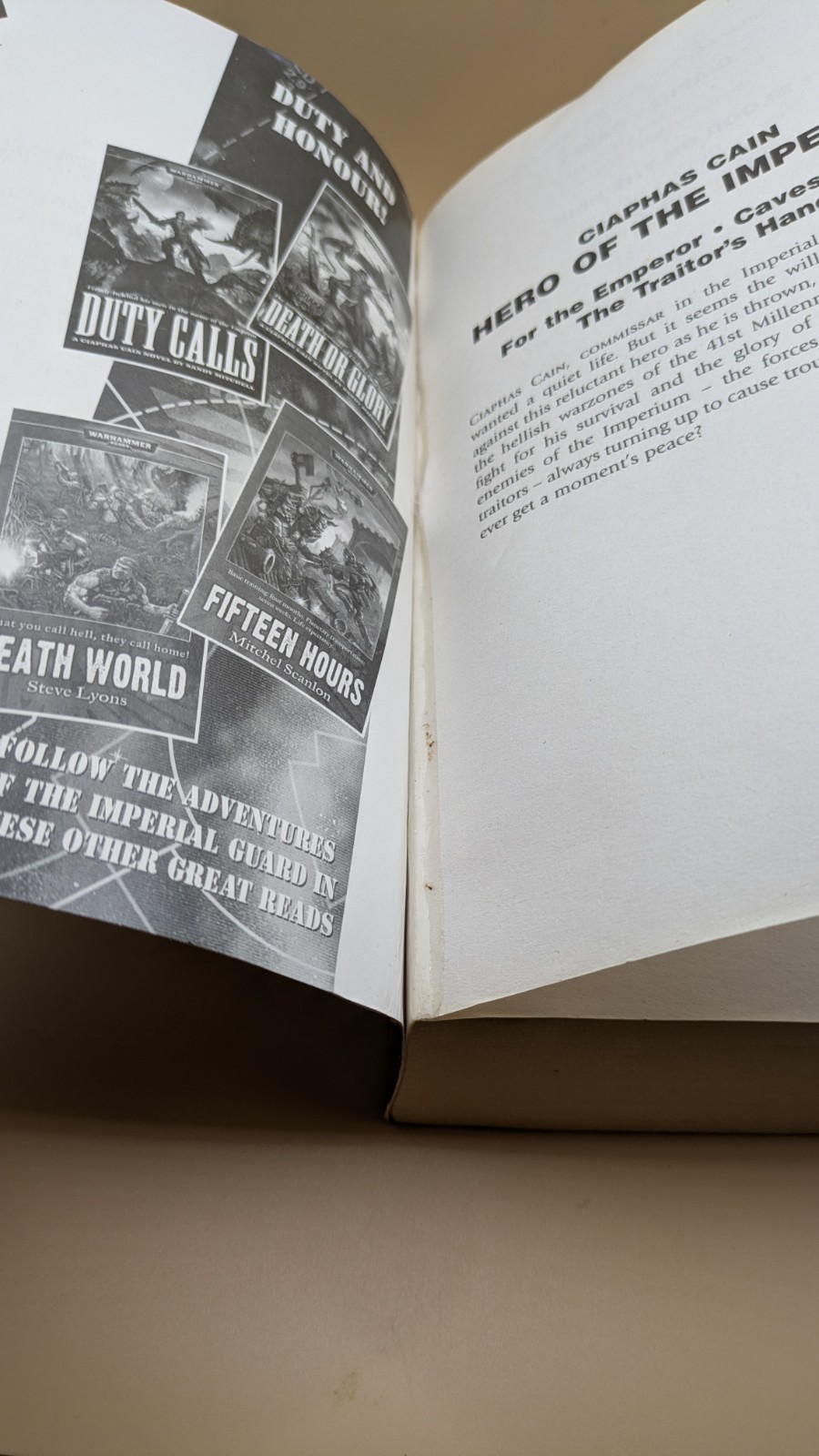 Ciaphas Cain Hero of the Imperium – Sandy Mitchell Warhammer 40k For The Emperor
