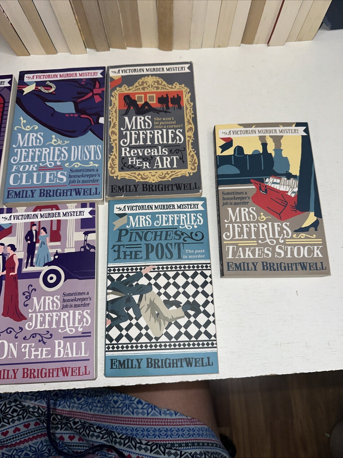 MRS. JEFFRIES Complete Set Series 1-41 by Emily Brightwell See Description.
