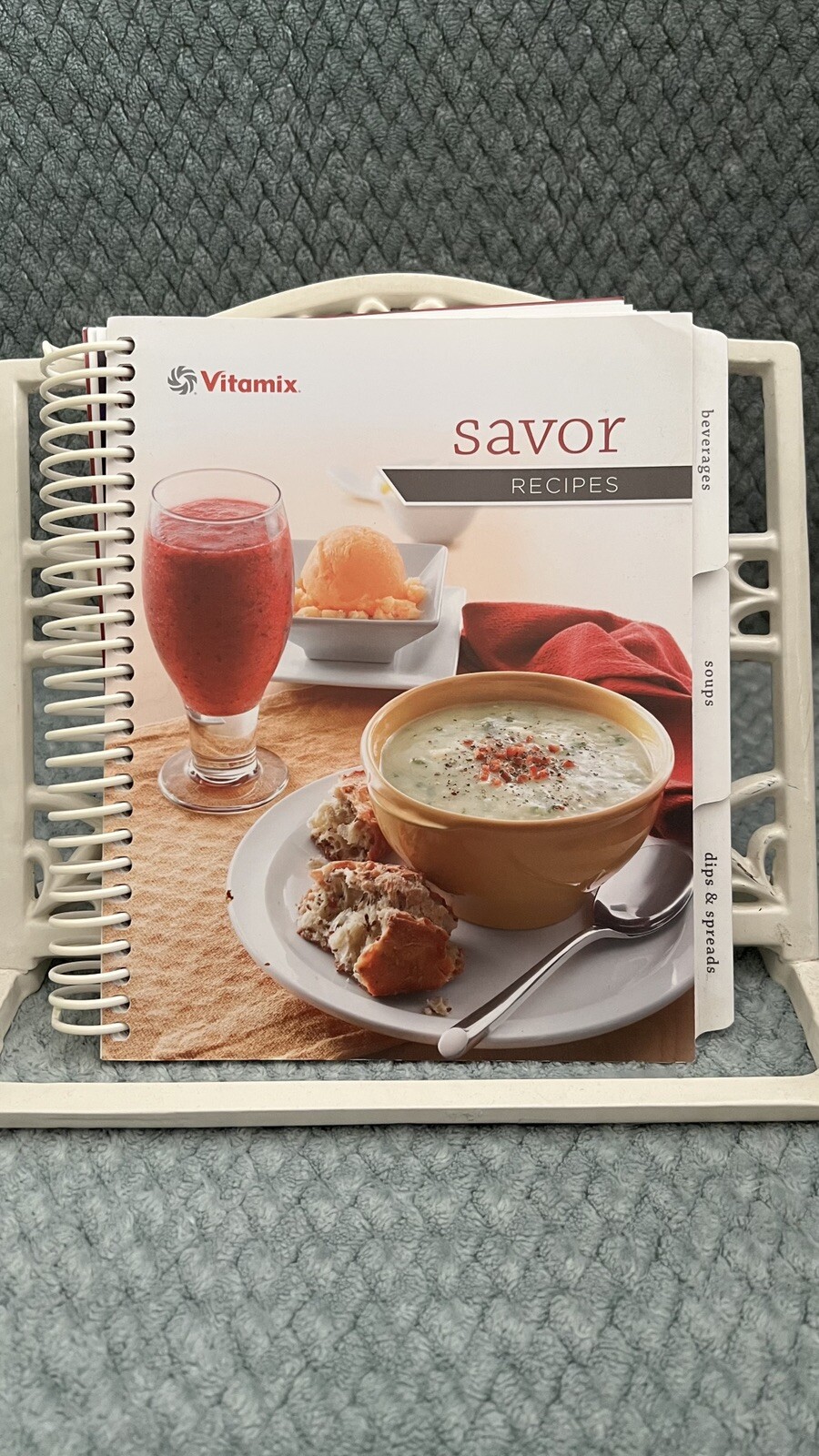 VITAMIX 6300 2012 SAVOR Recipes Vita-Mix Spiral Bound Cookbook