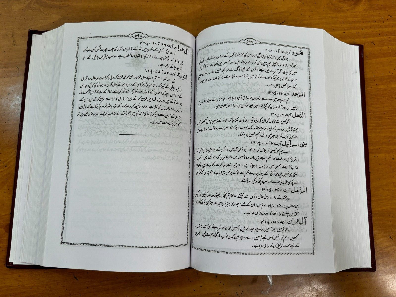 1983 Rules of the Koran Punjabi Language – Chaudry Nuzar Mohammad – Hardcover