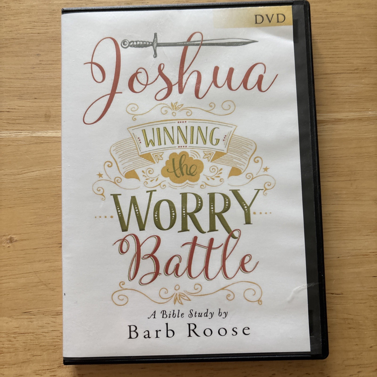 Joshua DVD & Leader Guide Lot by Barb Roose Winning the Worry Battle Study