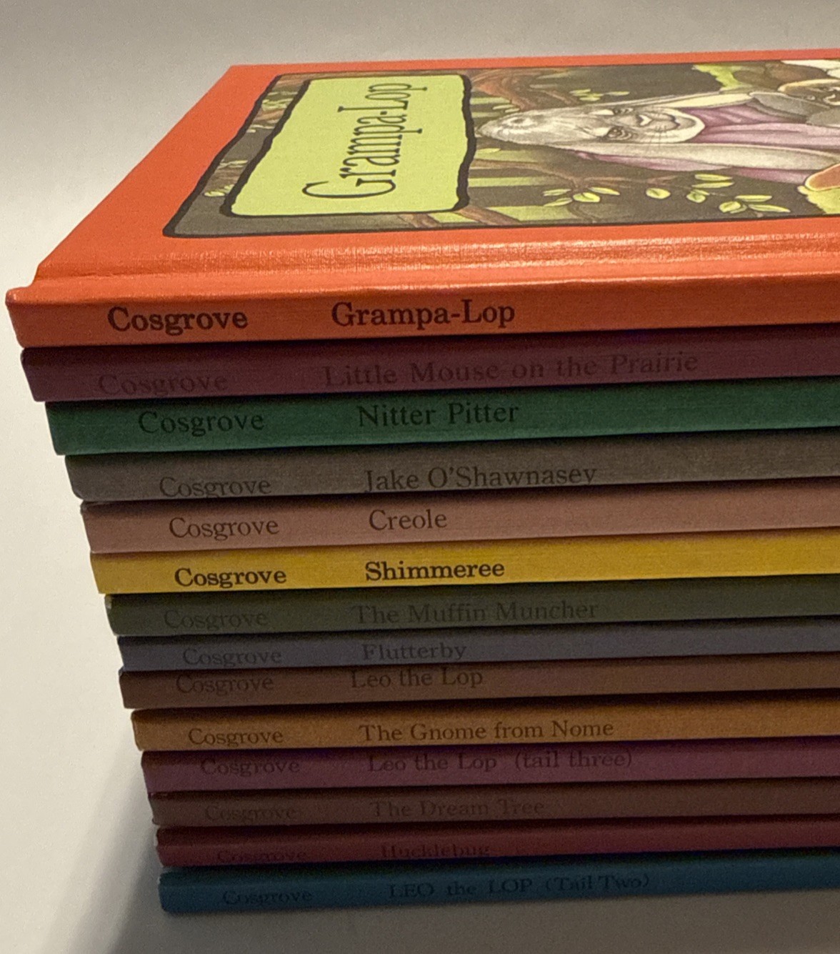 Grampa-Lop Shimmeree Leo Gnome Nitter Pitter Flutterby Creole Lot 14 Cosgrove