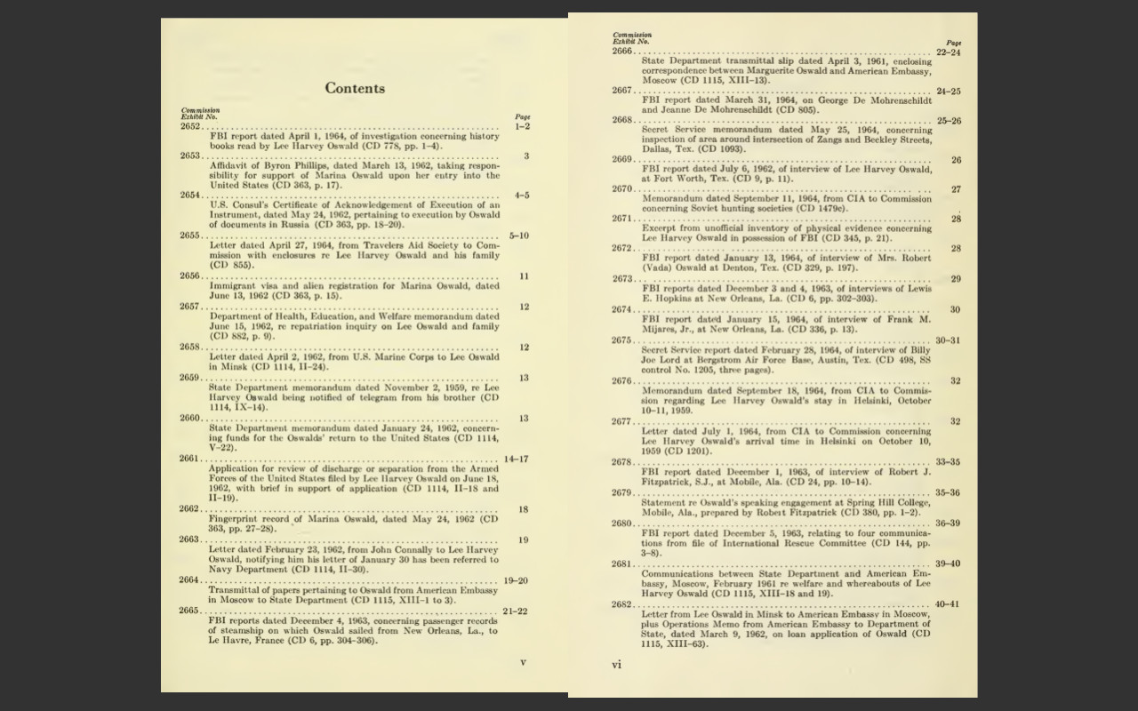 The Full Warren Commission Report-Complete 26 Volumes John F Kennedy JFK Doc DVD